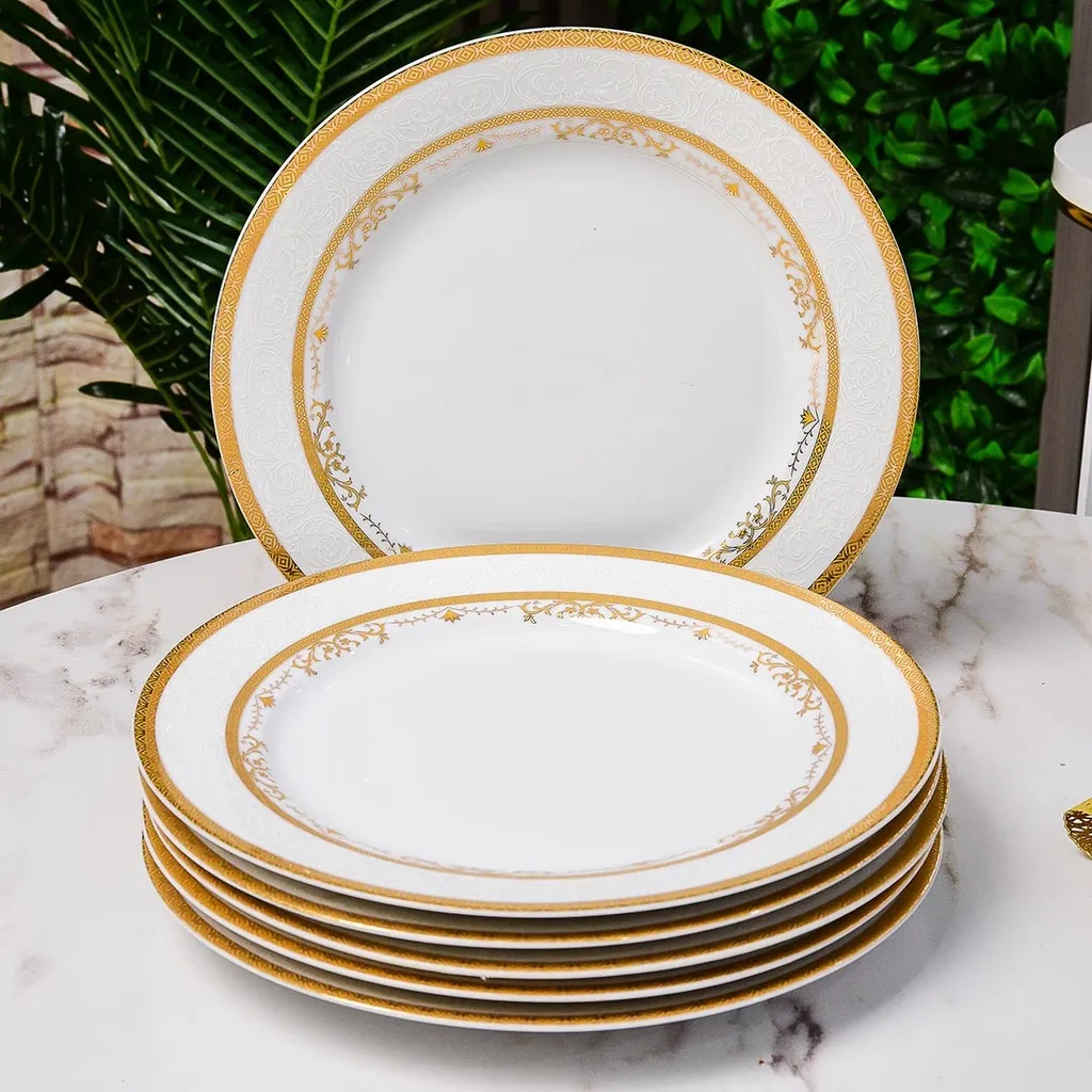 Service à Table 72 Pièces en Porcelaine Florence M2- Rond