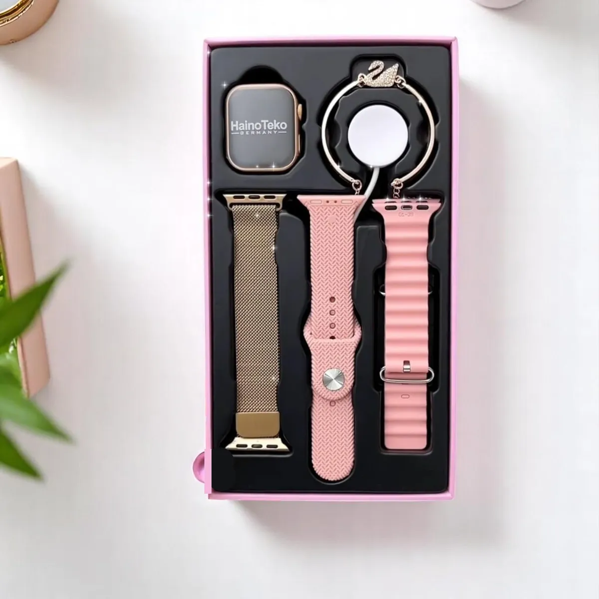 Montre Connectée HAINO TEKO SQ-16 Mini Series 10 - Rose