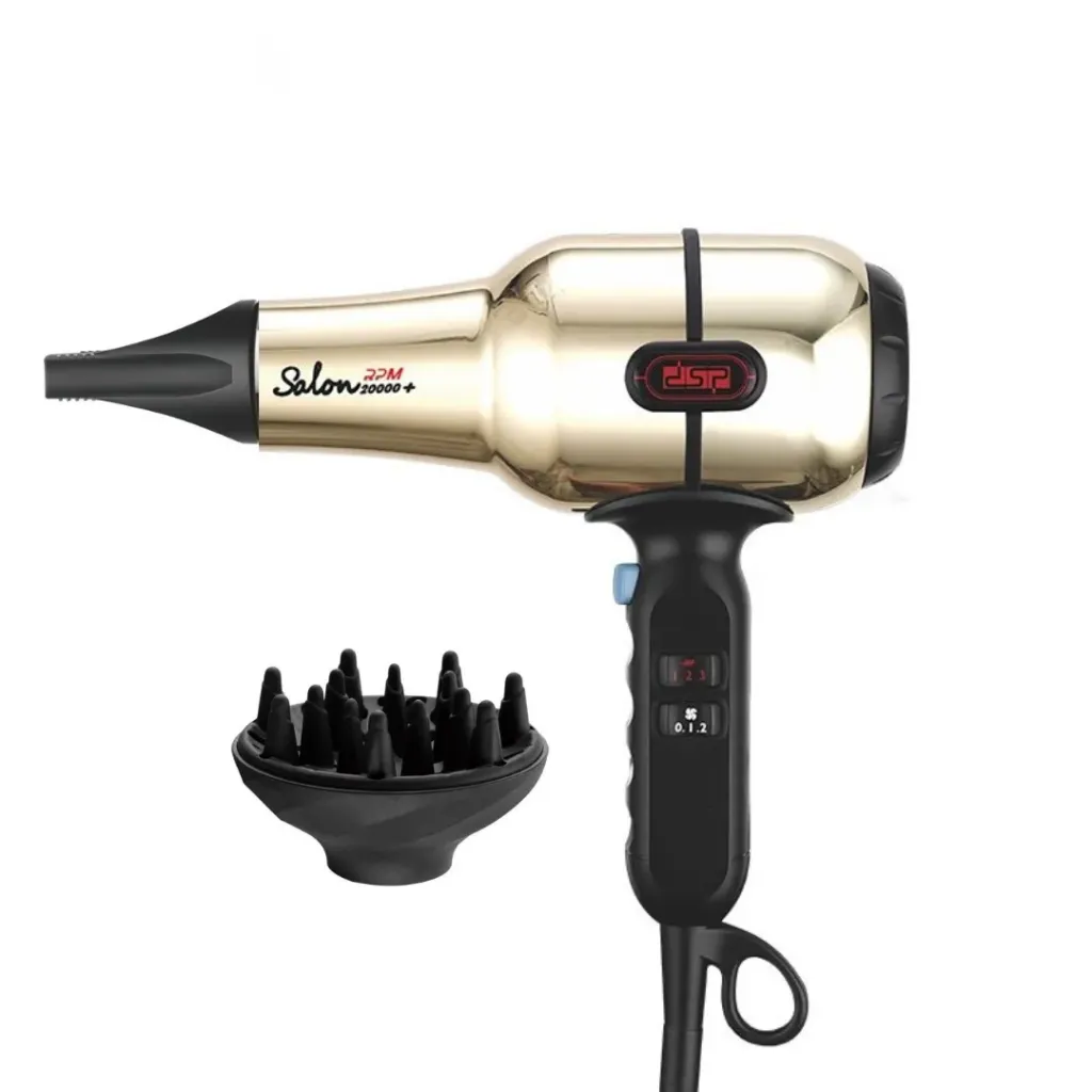 Sèche Cheveux Professionnel DSP 37082 - 2000W - Gold