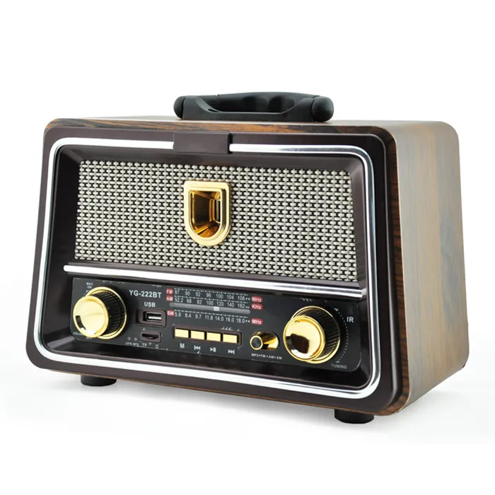 Radio portable AM/FM/SW avec Bluetooth et lecteur MP3  YUEGAN YG-221BT