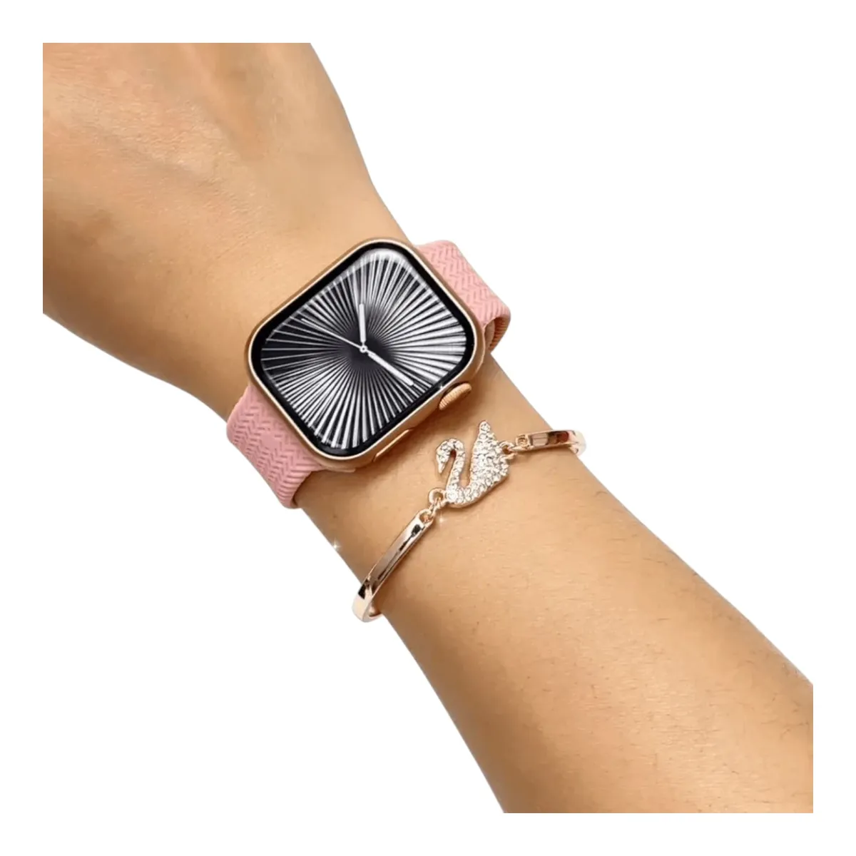 Montre Connectée HAINO TEKO SQ-16 Mini Series 10 - Rose