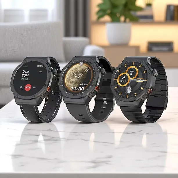 Montre Connectée Haino Teko RW-41 + Casque Bluetooth Y08 Cadeau