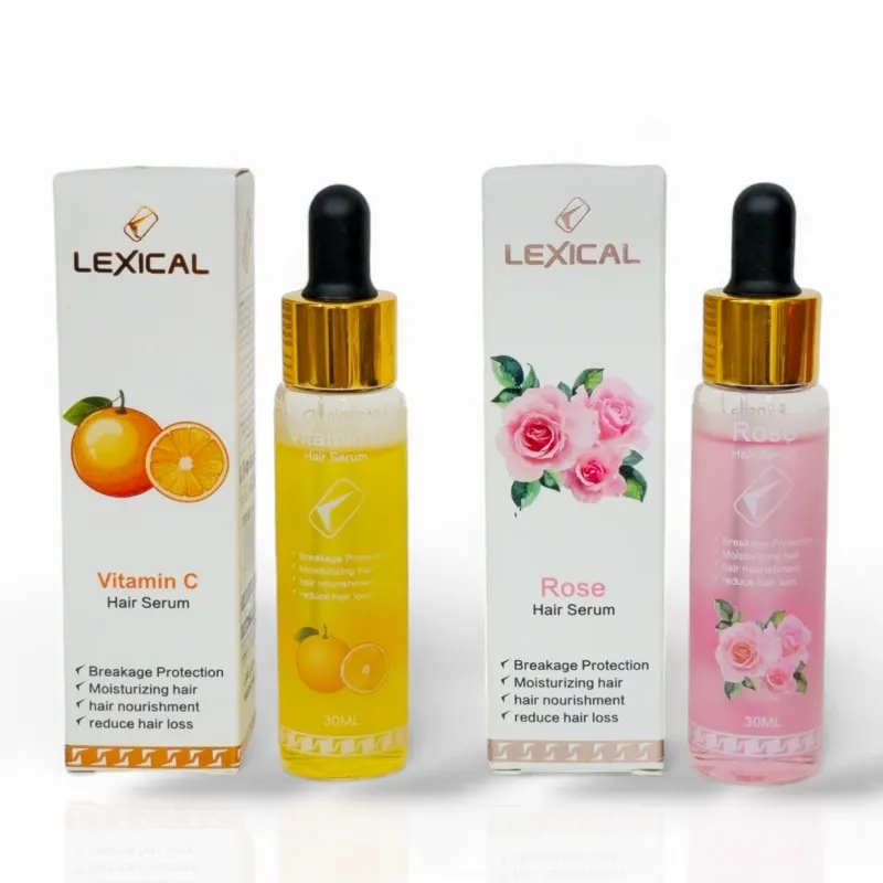 Plaque cheveux avec 2 sérums gratuits - Lexical LHS-5390 - 65 Watts - Rouge