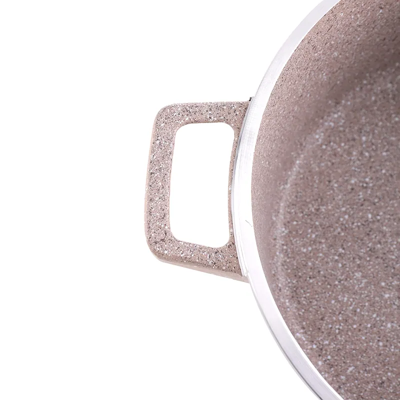 Set casserole granite 10pcs Lexical CDC-5710-3 - Beige