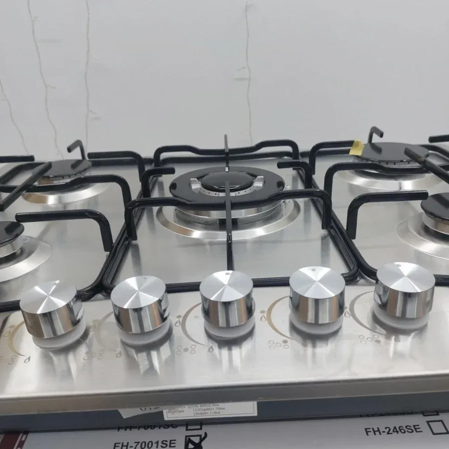 Plaque de Cuisson Florence 5 Feux  Inox FH-7001SE