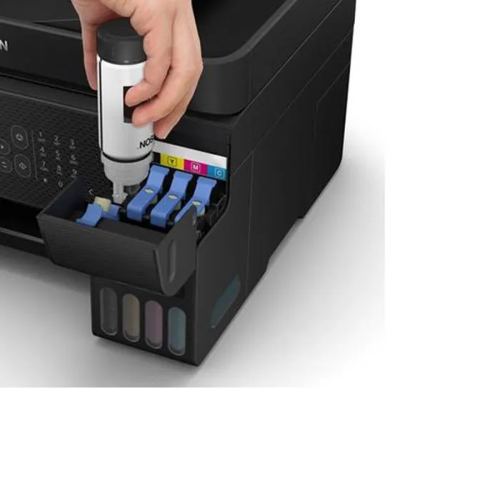 Imprimante Et Multifonction Jet d'encre  Imprimante à Réservoir Intégré EPSON ECOTANK L5290 4En1 Couleur A4 WIFI