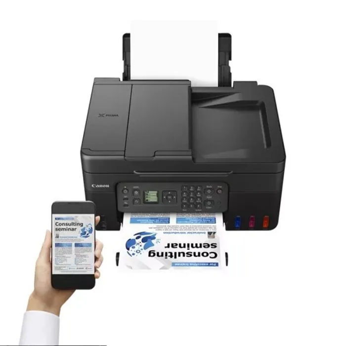 Imprimante Et Multifonction Jet d'encre  Imprimante à Réservoir intégré CANON Pixma G4470 4en1 Couleur WIFI