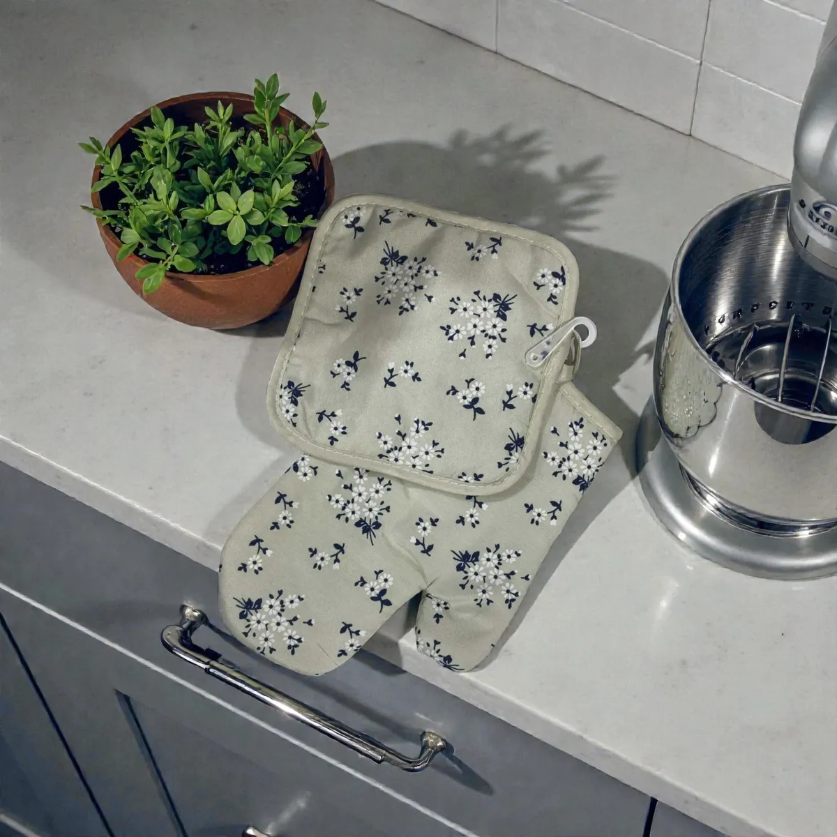 Gant de cuisine avec manique 2PCS HB-018