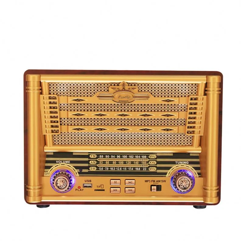 Radio portable AM/FM/SW avec Bluetooth et lecteur MP3 – R-1827BT