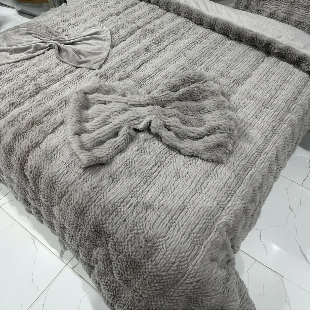 Farech couette 5PCS Double face CANISH - Gris