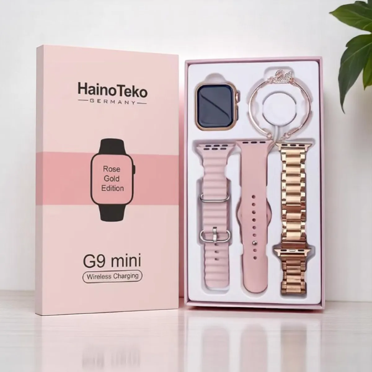 Montre Connectée Haino Teko G9 Mini - Rose & Gold