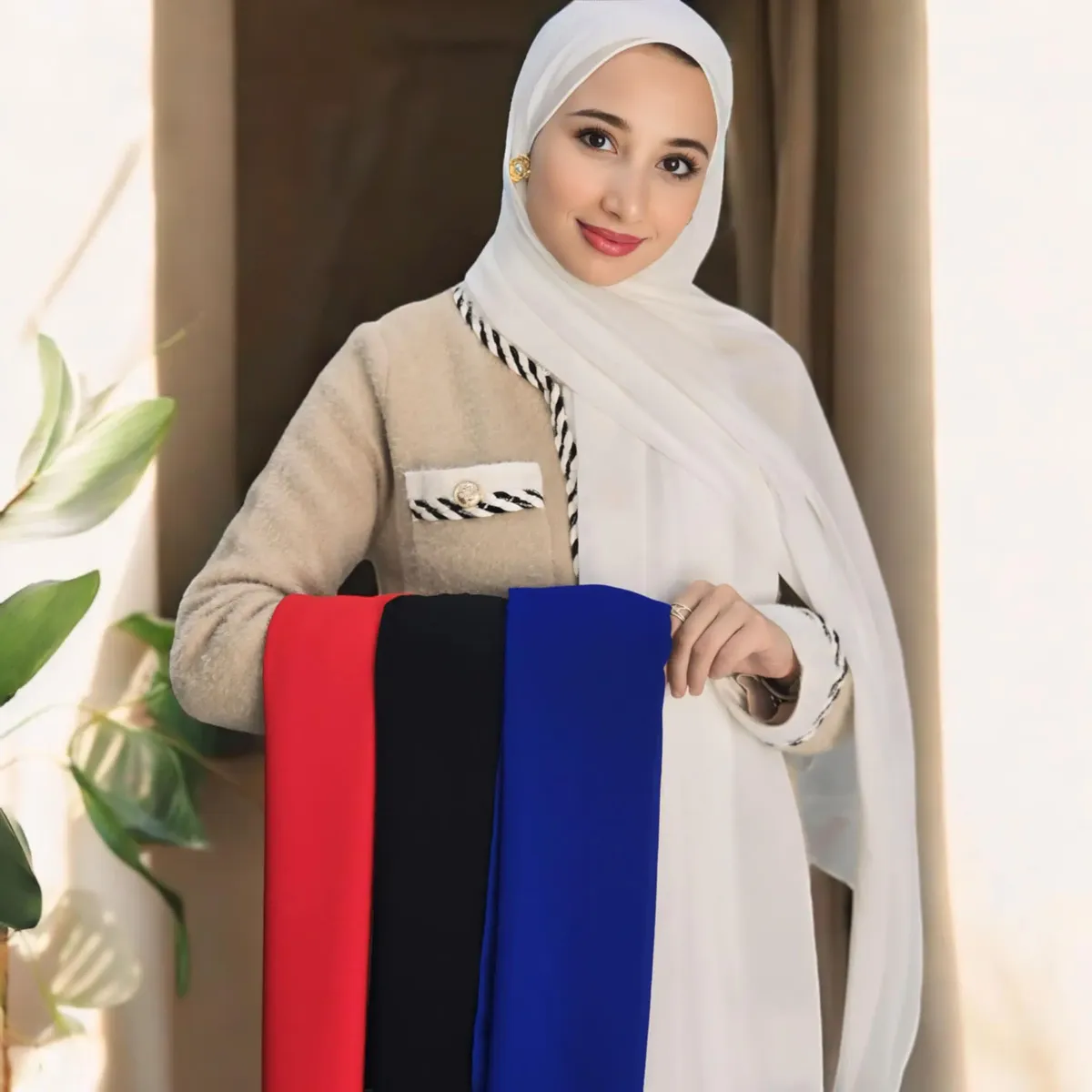 Hijeb Chiffon 190cm * 75cm