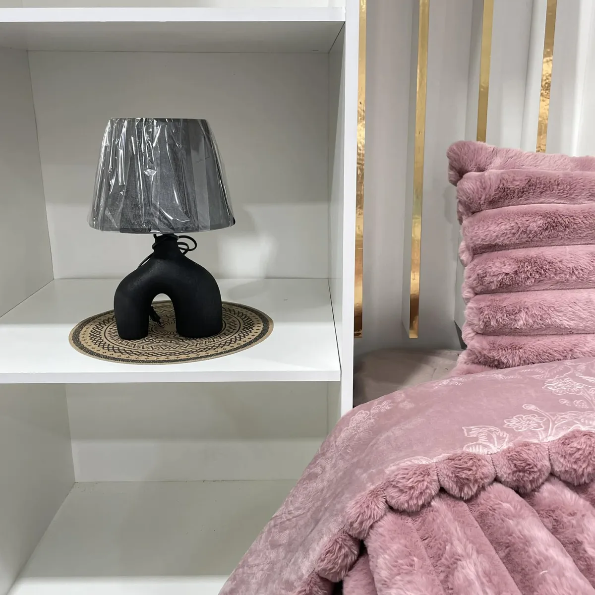 Farech couette BUBBLE double face  - ROSE