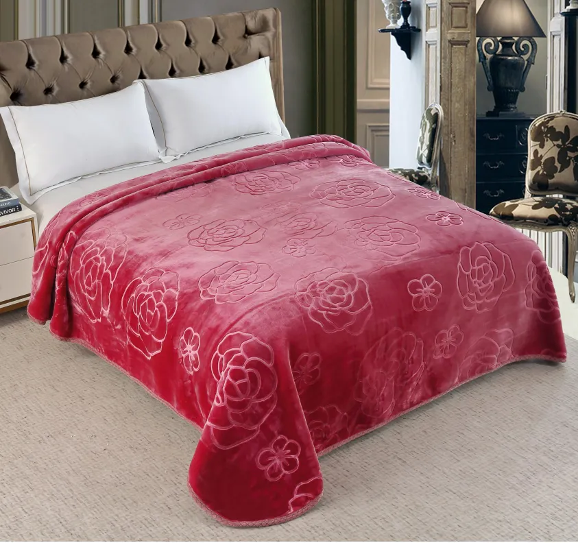 Couverture 2 Places Golden Bir - 7kg- 220/240 - Rose Fushia