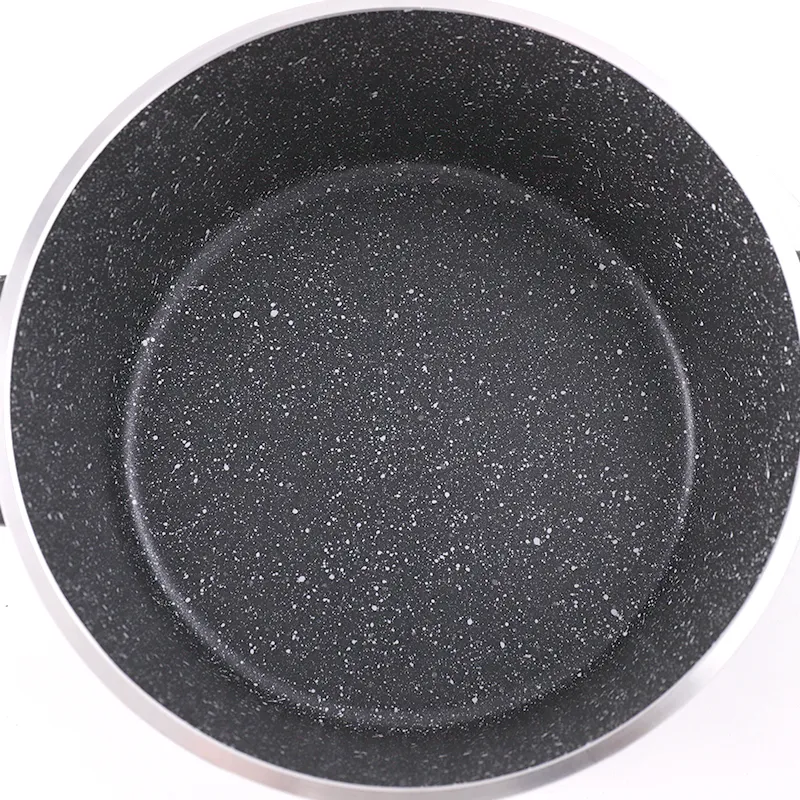 Set casserole granite 10pcs Lexical CDC-5710-2 - Noir