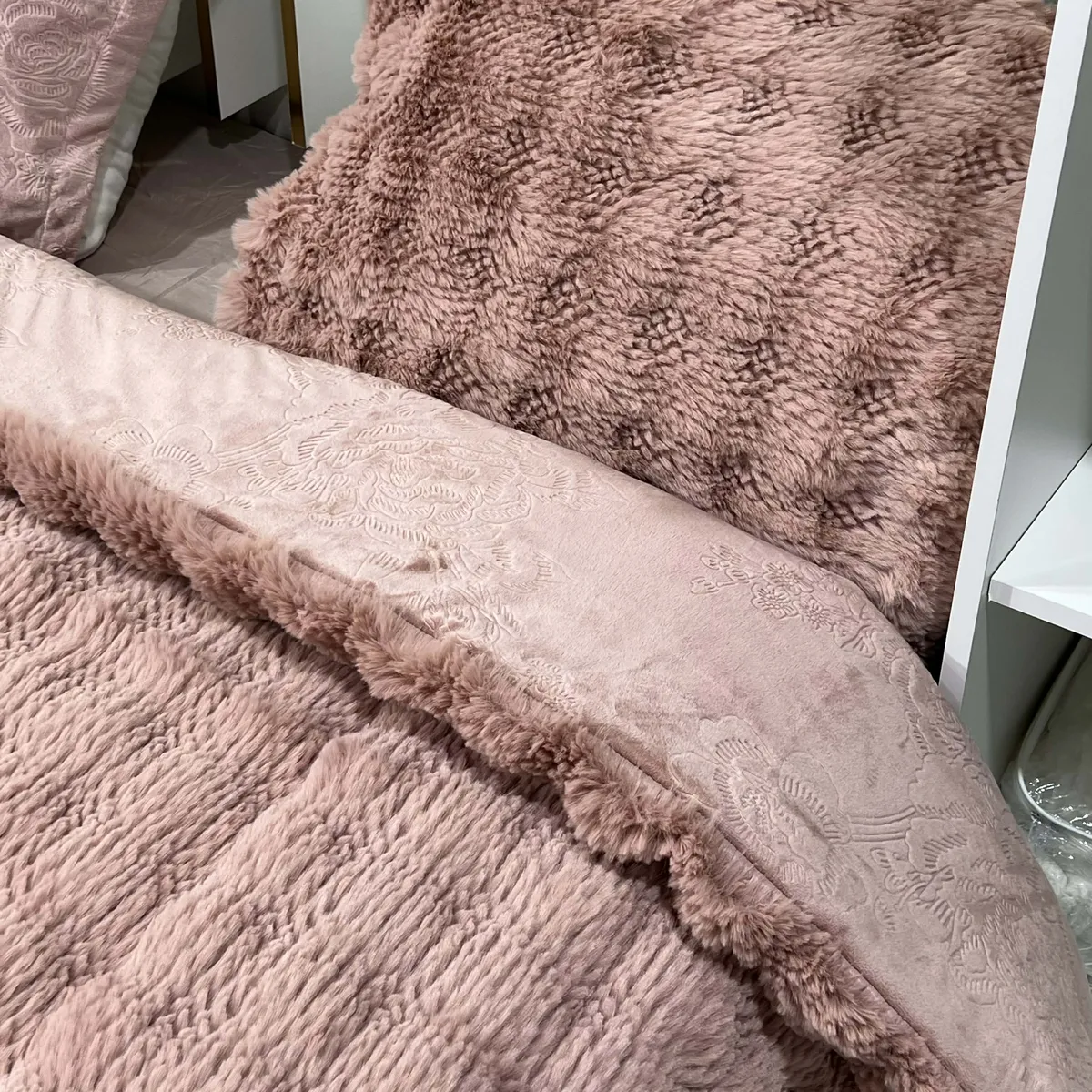 Farech couette 5PCS Double face CANISH - Rose