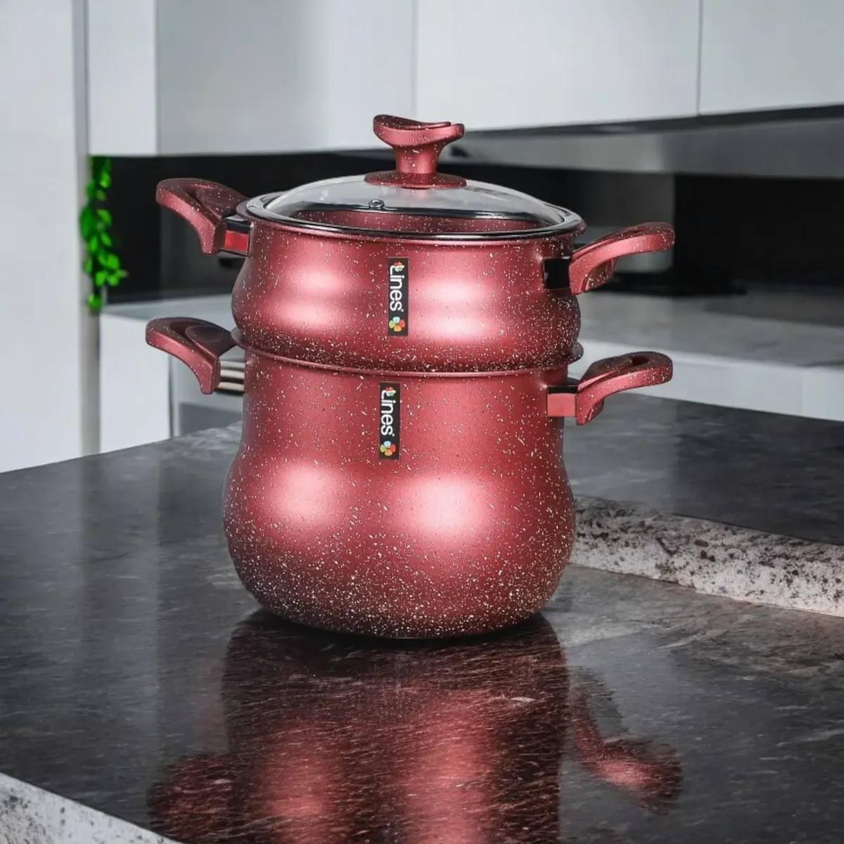 Batterie de cuisine 28 pièces granite ABM