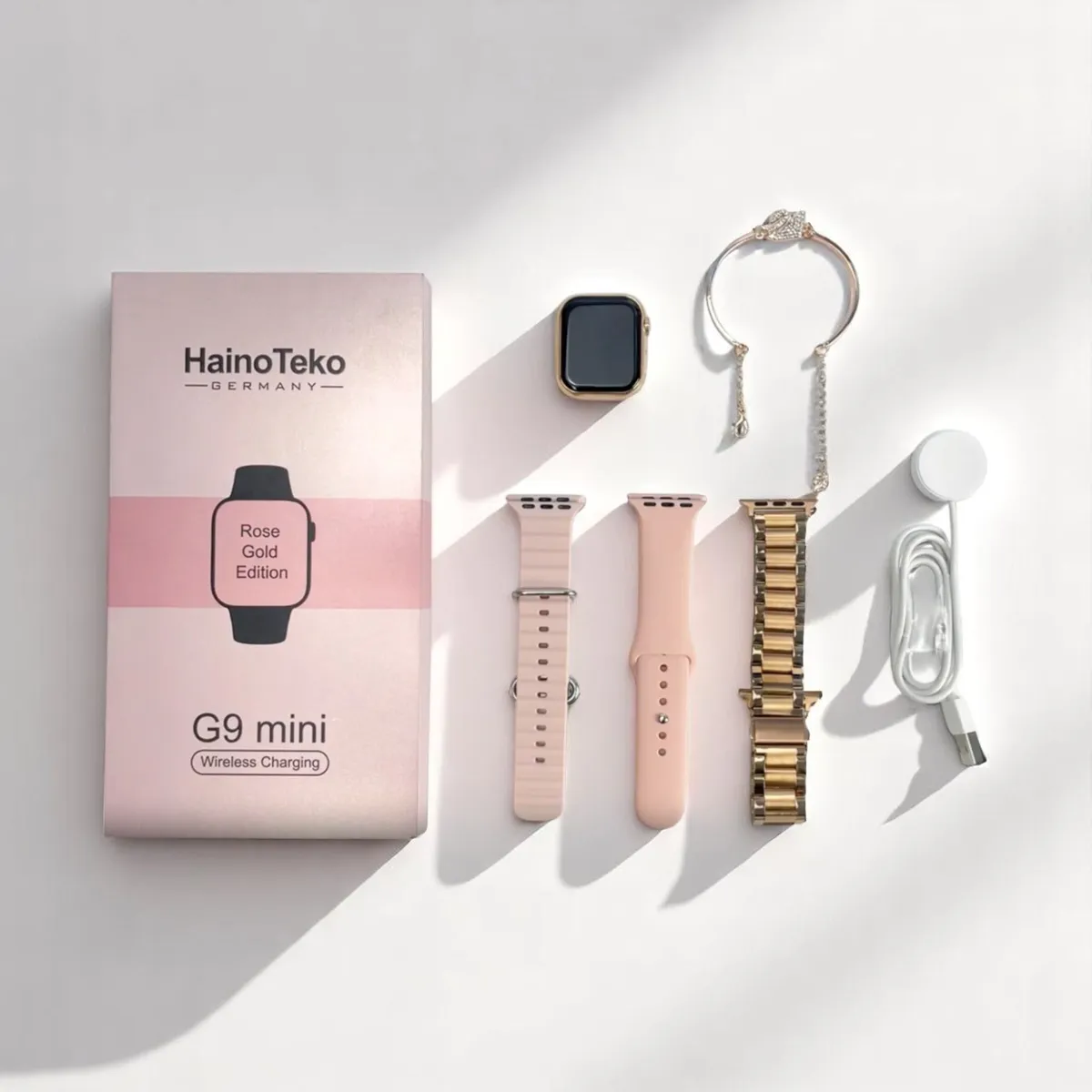 Montre Connectée Haino Teko G9 Mini - Rose & Gold