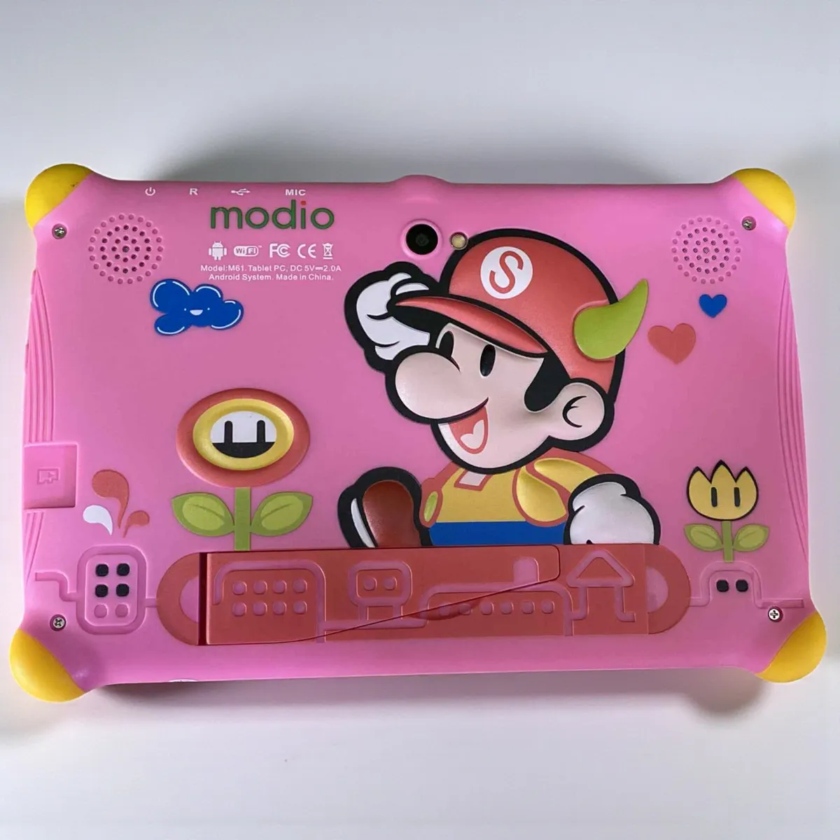 Tablette Kids Modio M61 - Rose – WiFi 5G – 6Go RAM + 128Go