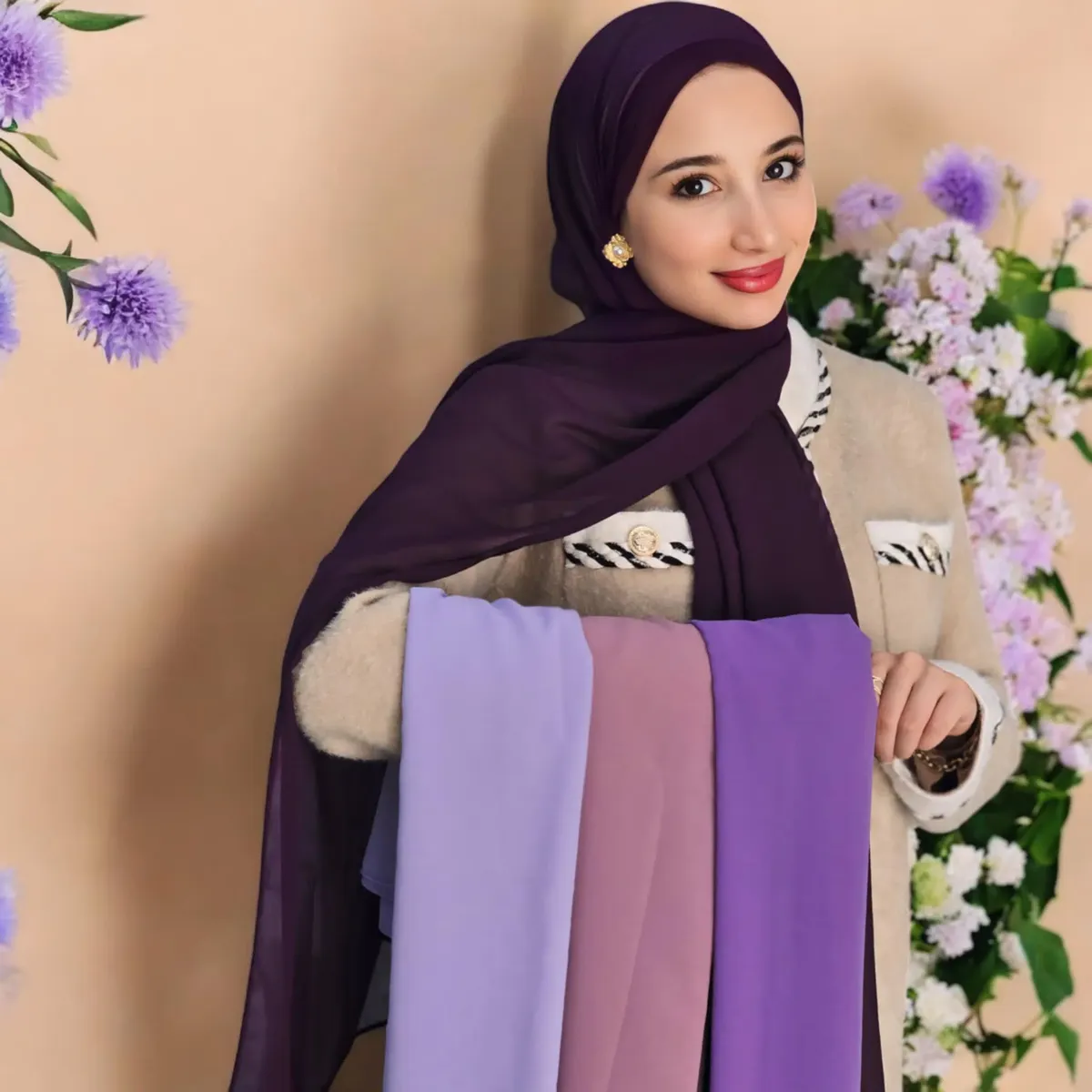 Hijeb Chiffon 190cm * 75cm