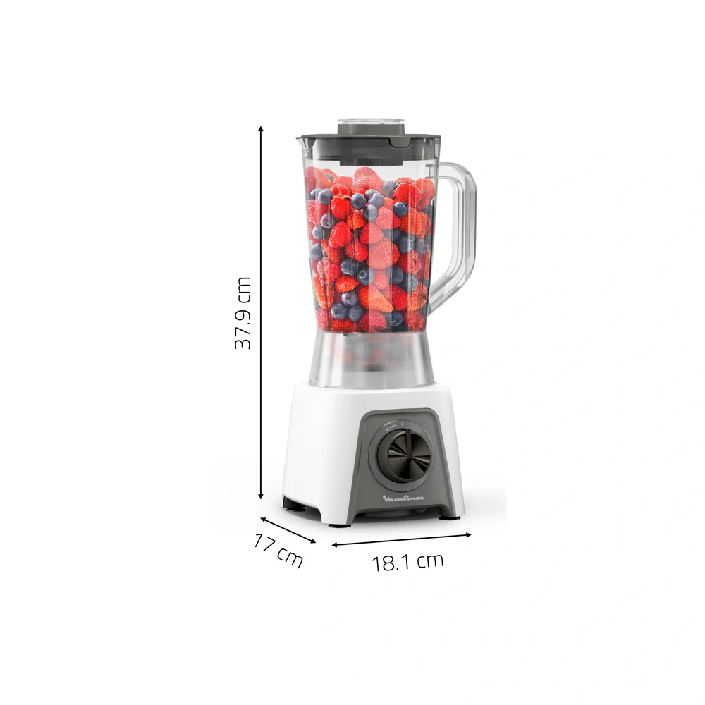 Blender Moulinex LM2C3110 - 450 Watts - Blanc
