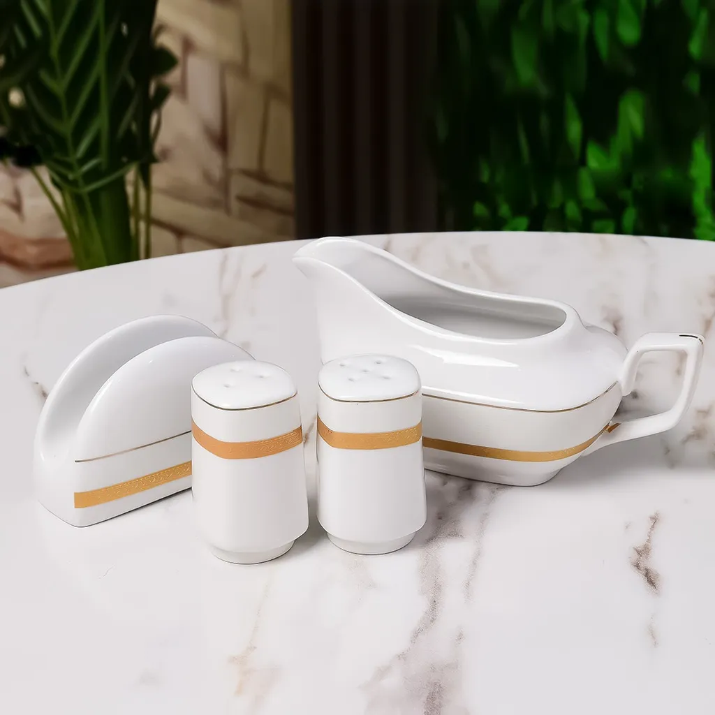 Service à Table 72 Pièces en Porcelaine Florence M2- Carré GB290