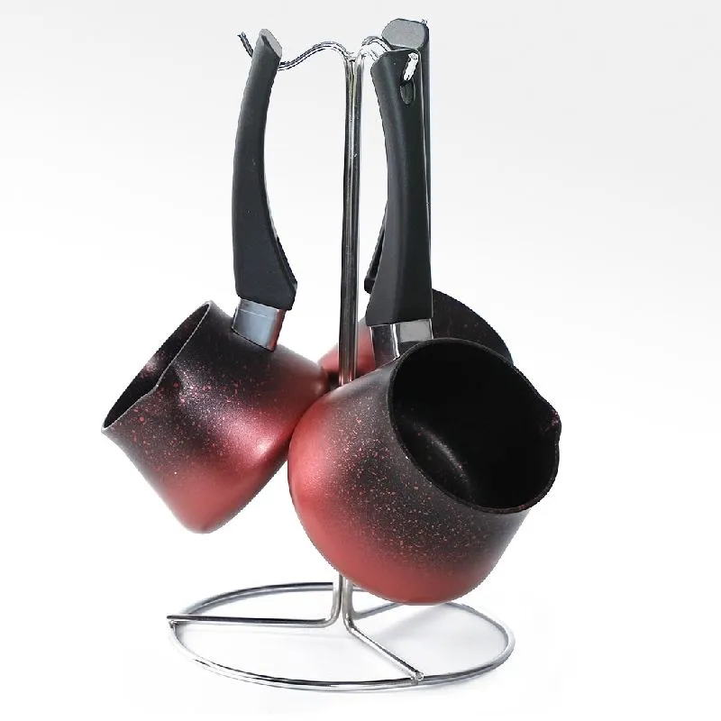 Batterie De Cuisine Granite 25 Pièces - GRATINA Rouge