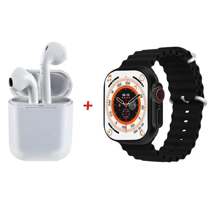 Montre connectée W26 Ultra Max + AirPods