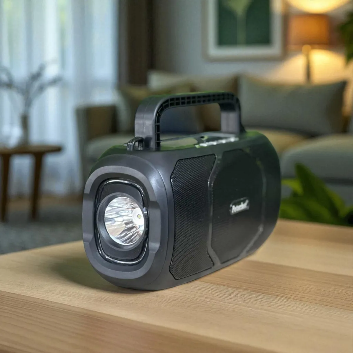 Haut Parleur Radio Bluetooth Sans FIL Rechargeable Avec Lampe torche PTH-X11