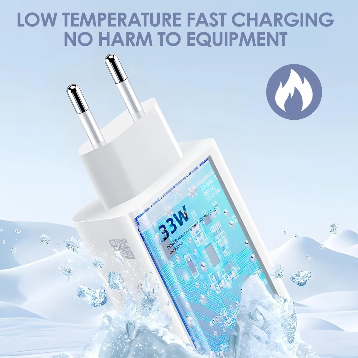 Chargeur Rapide Xiaomi 33 W avec câble USB  11PRO