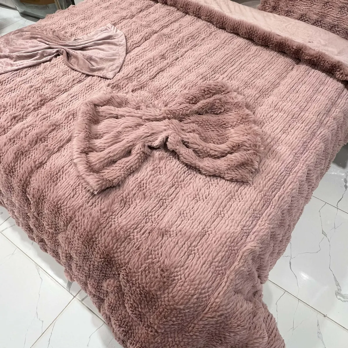 Farech couette 5PCS Double face CANISH - Rose