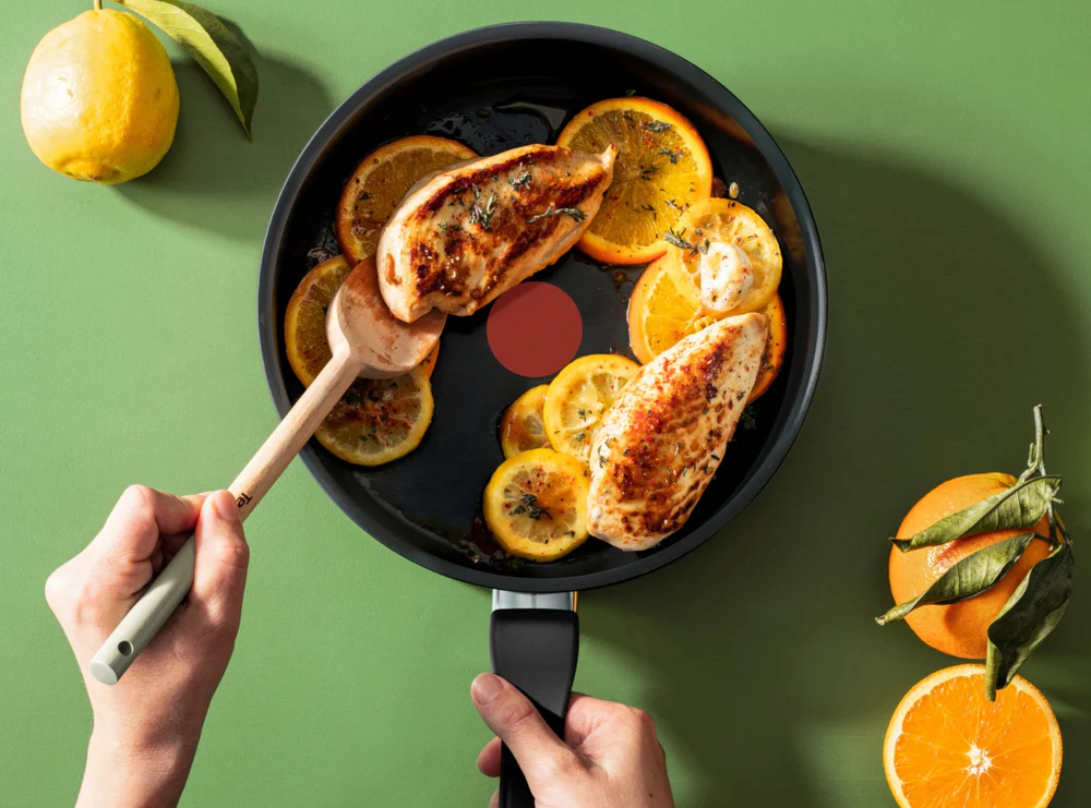 Poêle Céramique TEFAL 20cm Renew Black - C4320223