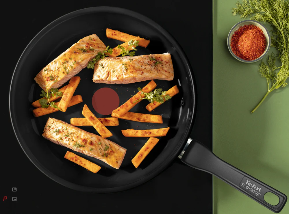 Poêle Céramique TEFAL 28cm Renew Black - C4320623