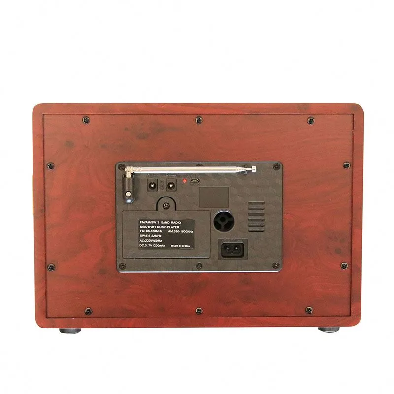 Radio portable AM/FM/SW avec Bluetooth et lecteur MP3 – R-1827BT