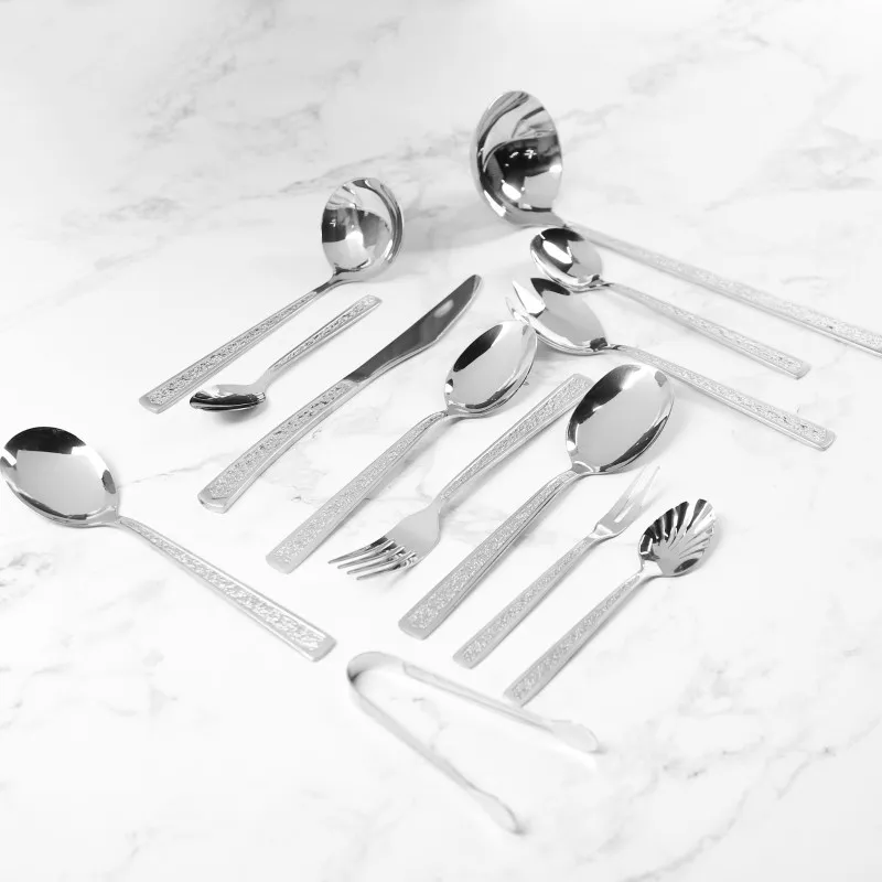 Coffret Ménagère 72 pièces ABM en inox 18/10 - HARCHA-SILVER