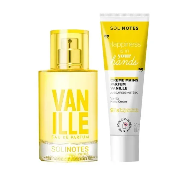 COFFRET EAU DE PARFUM FEMME Solinotes paris DUO VANILLE
