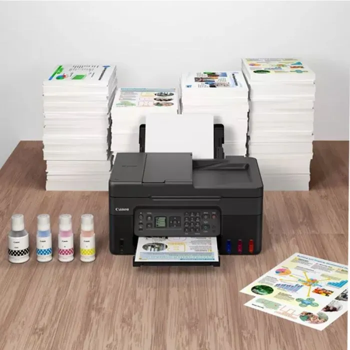 Imprimante Et Multifonction Jet d'encre  Imprimante à Réservoir intégré CANON Pixma G4470 4en1 Couleur WIFI