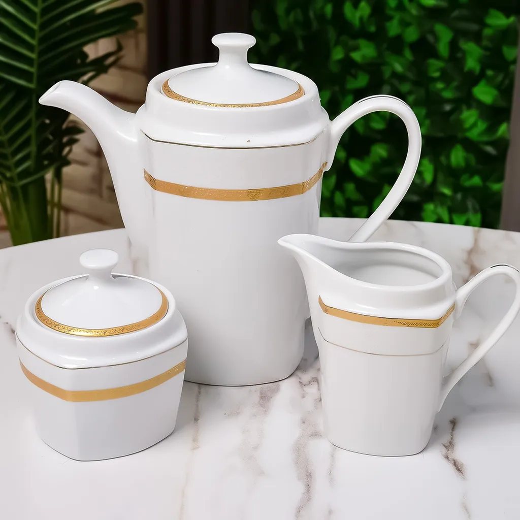 Service à Table 72 Pièces en Porcelaine Florence M2- Carré GB290