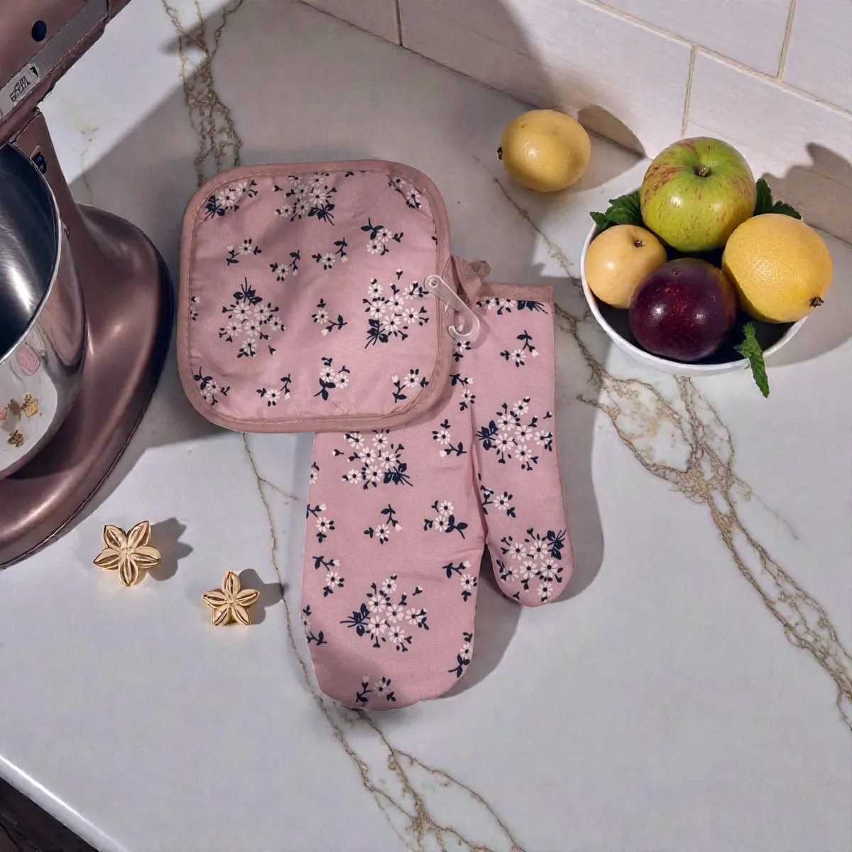 Gant de cuisine avec manique 2PCS HB-018