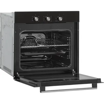 Four Encastrable FOCUS à Chaleur tournante 60 cm - F525B - Noir