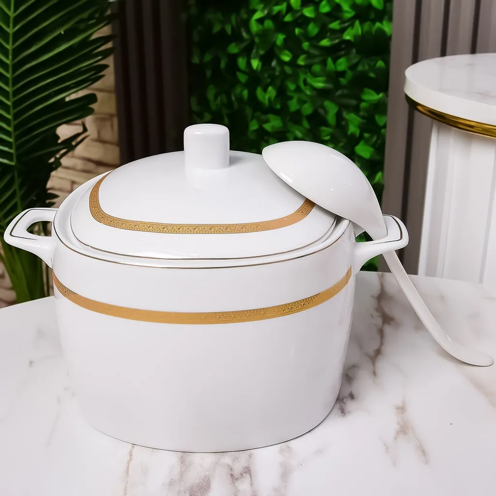 Service à Table 72 Pièces en Porcelaine Florence M2- Carré GB290