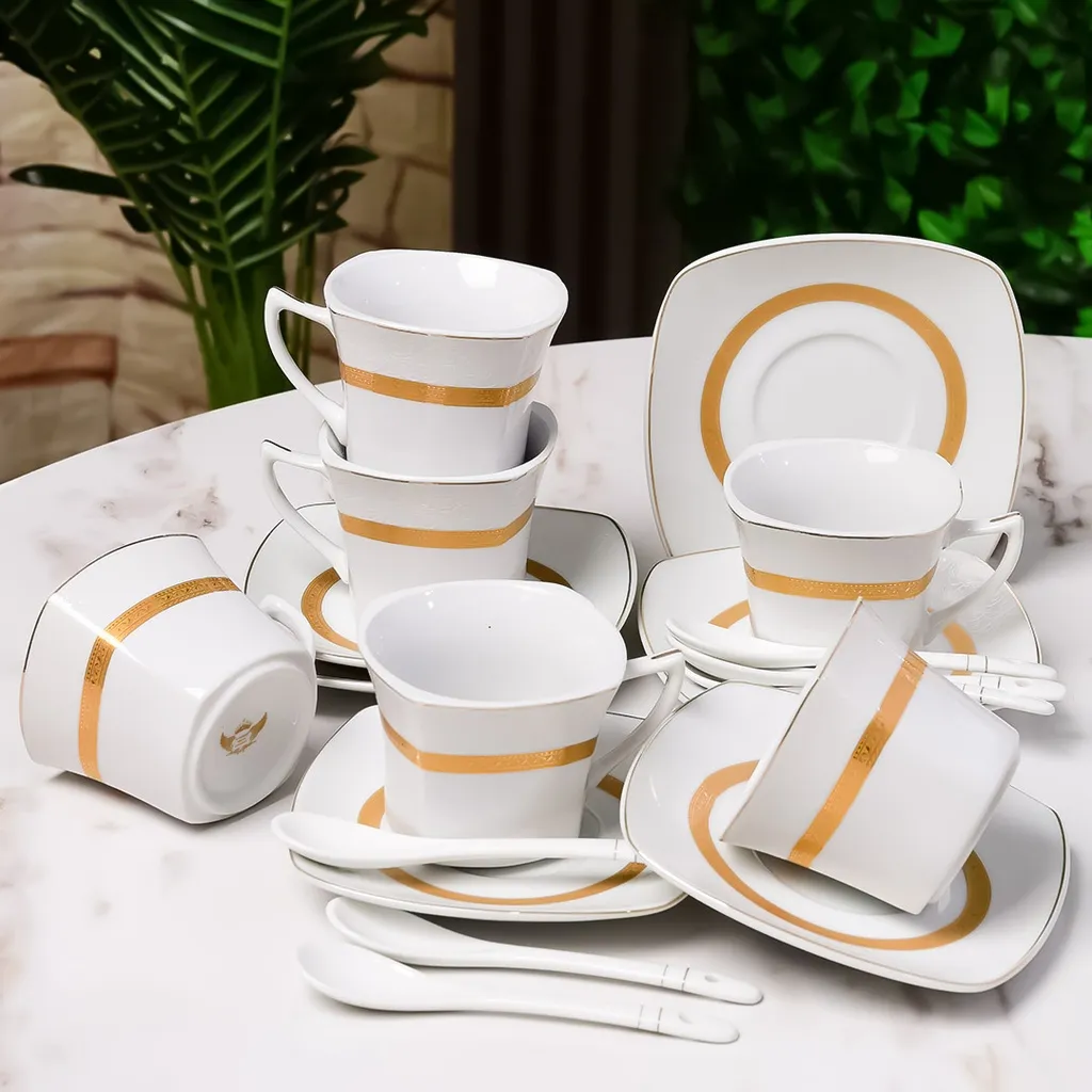 Service à Table 72 Pièces en Porcelaine Florence M2- Carré GB290