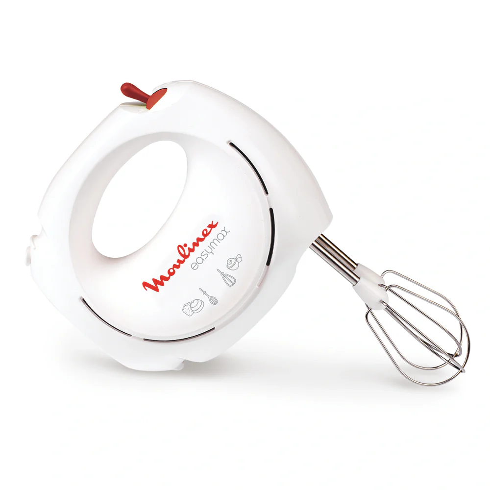 Batteur à main Moulinex ABM11A30 Easy Max - 200 Watts - Blanc