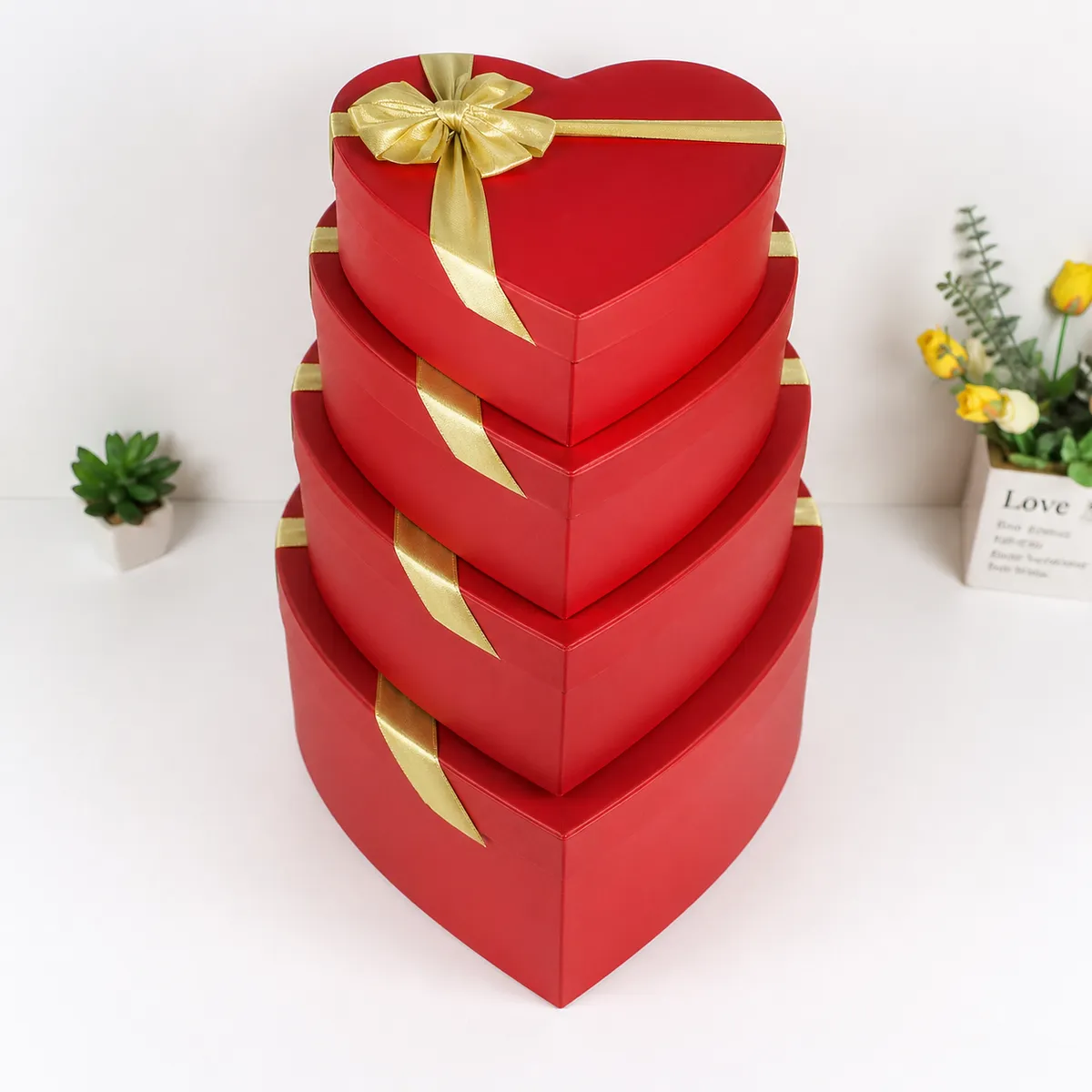 Box Cadeaux Cœur – 4 Pièces ELG2-5