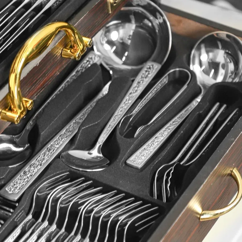 Coffret Ménagère 72 pièces ABM en inox 18/10 - HARCHA-SILVER