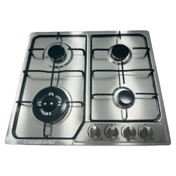 Plaque à Gaz GÉNÉRAL GOLD 4 Feux en inox GG-S52704