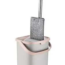 Balai Nettoyant Sillgech Avec Seau Gris+ 1 Serpillières microfibres Gratuite