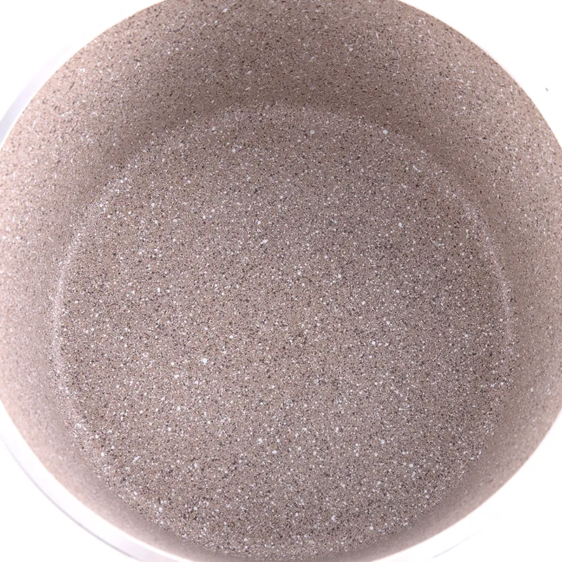 Set casserole granite 10pcs Lexical CDC-5710-3 - Beige