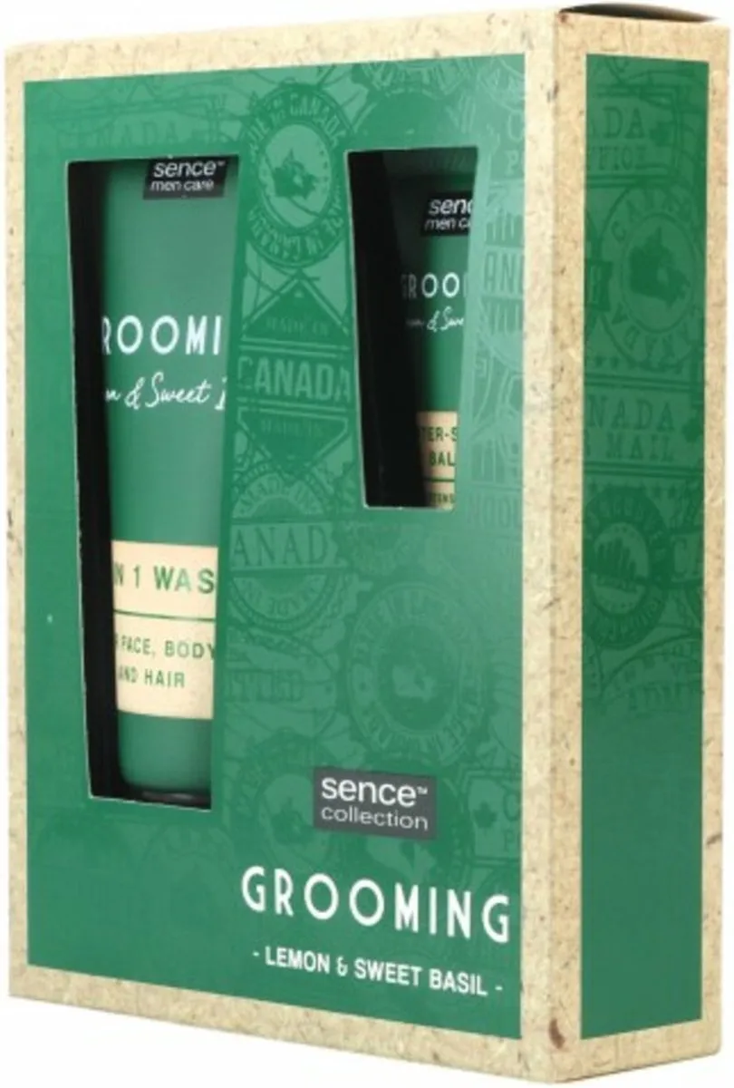 Sence coffret GOMMINSence Collection Geschenkset Timeless Memories 3 in 1 Wash + Aftershave Balsem 1 set