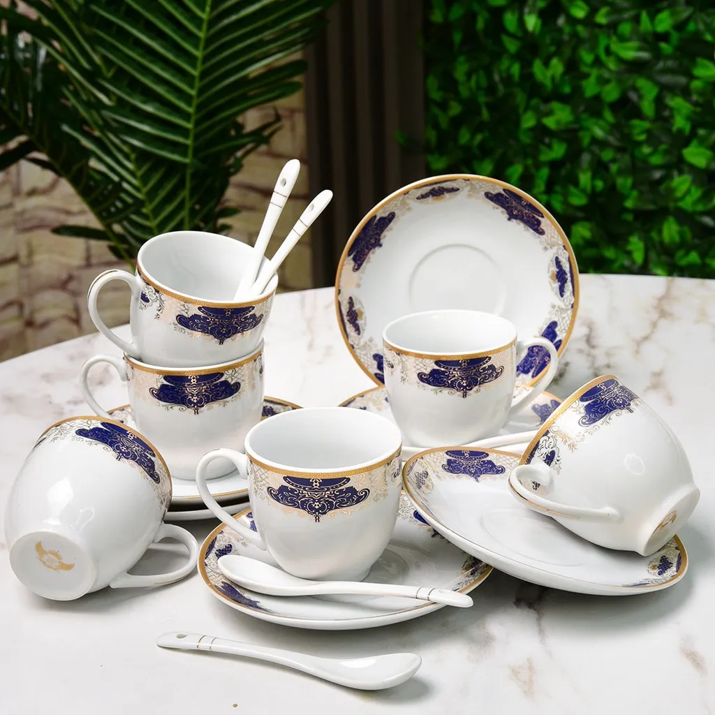 Service à Table 72 Pièces en Porcelaine Florence M1- Rond